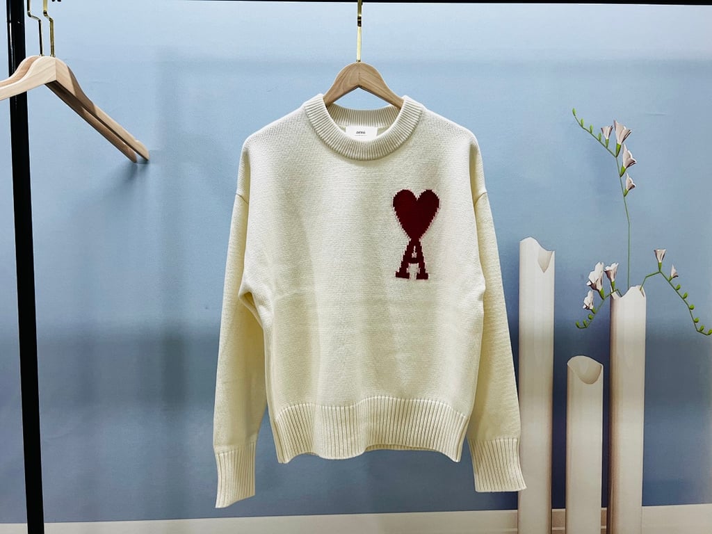 Ami Paris Ami de Coeur Crewneck Sweater - 17