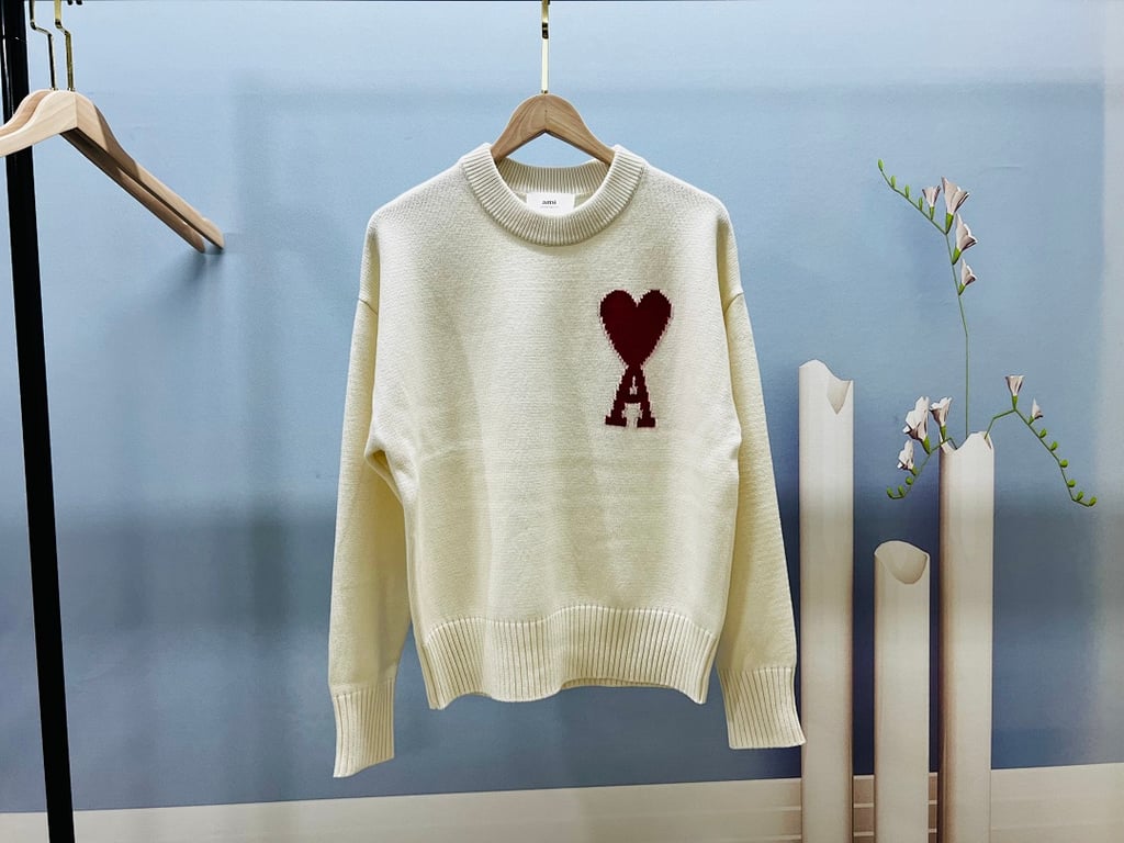Ami Paris Ami de Coeur Crewneck Sweater - 18