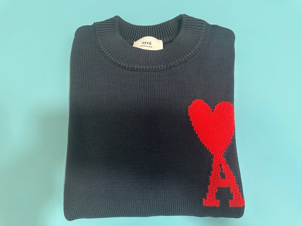 Ami Paris Ami de Coeur Crewneck Sweater - 22