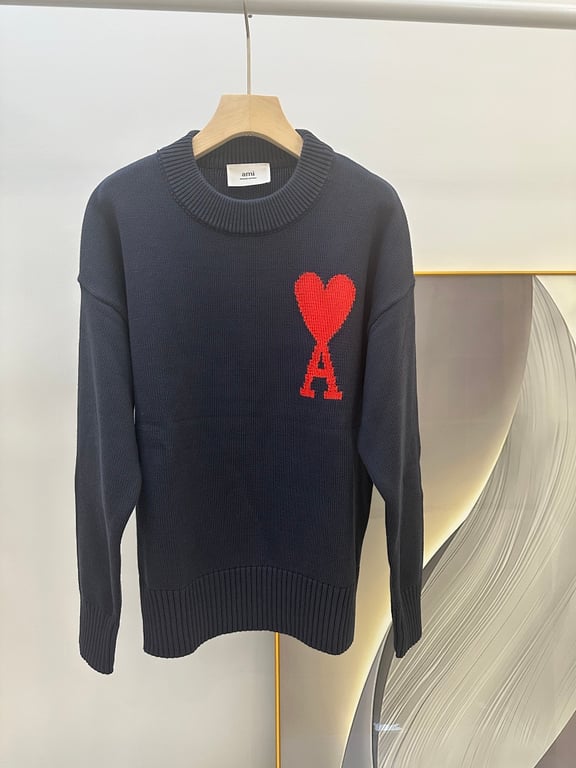 Ami Paris Ami de Coeur Crewneck Sweater - 54