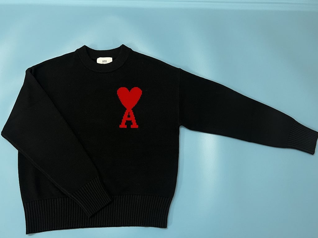 Ami Paris Ami de Coeur Crewneck Sweater - 8