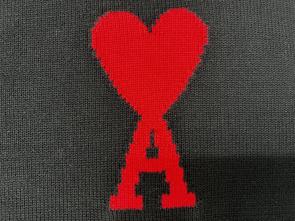 Ami Paris Ami de Coeur Crewneck Sweater - 9