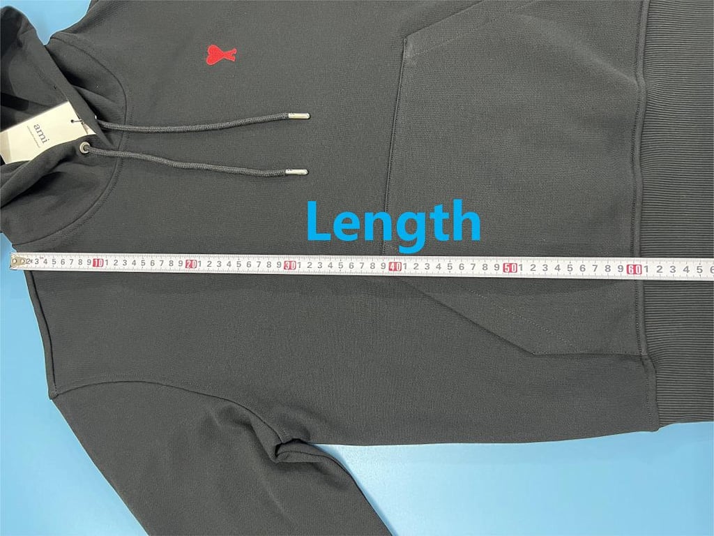 Ami Paris Small Heart Logo Hoodie - 19