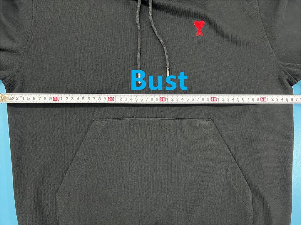 Ami Paris Small Heart Logo Hoodie - 20