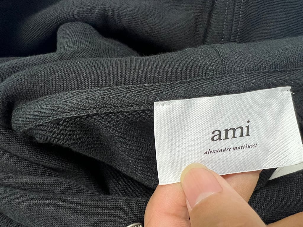 Ami Paris Small Heart Logo Hoodie - 30