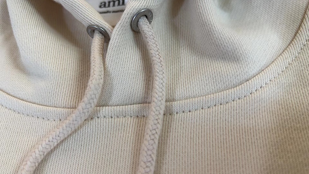 Ami Paris Small Heart Logo Hoodie - 36