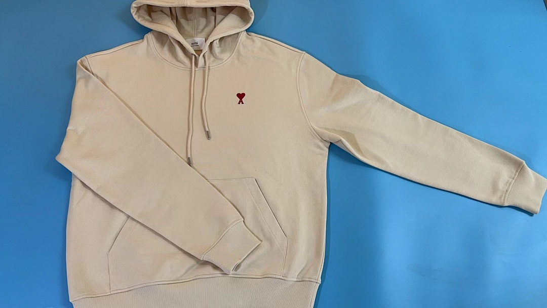 Ami Paris Small Heart Logo Hoodie - 37