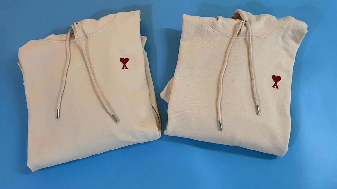 Ami Paris Small Heart Logo Hoodie - 39