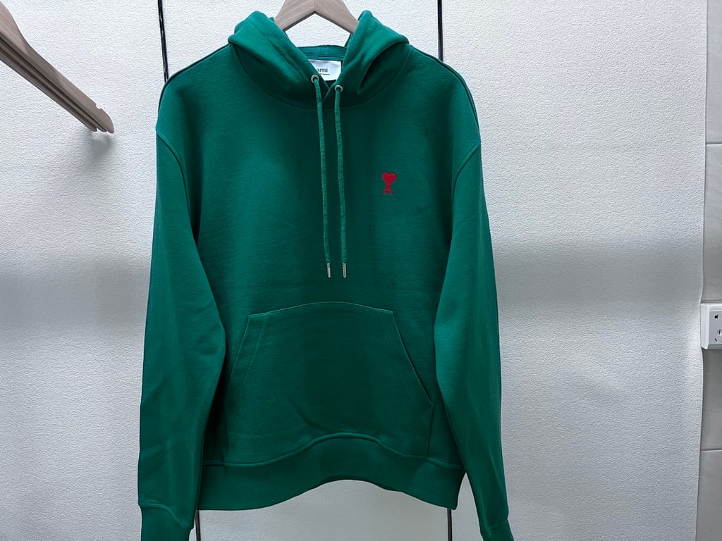 Ami Paris Small Heart Logo Hoodie - 42