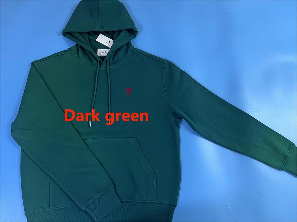 Ami Paris Small Heart Logo Hoodie - 49