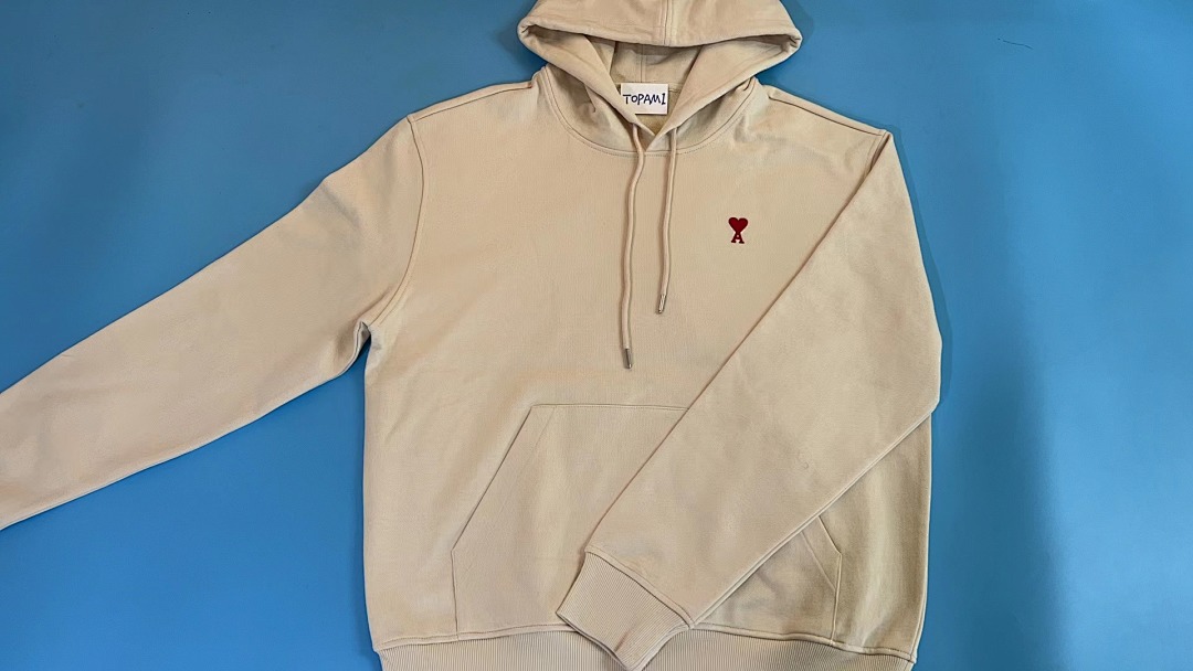Ami Paris Small Heart Logo Hoodie - 55