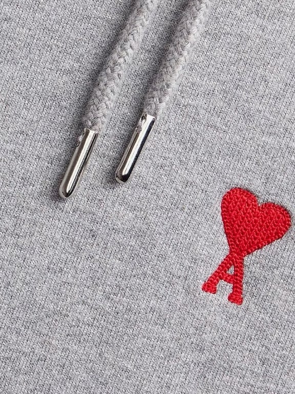 Ami Paris Small Heart Logo Hoodie - 60