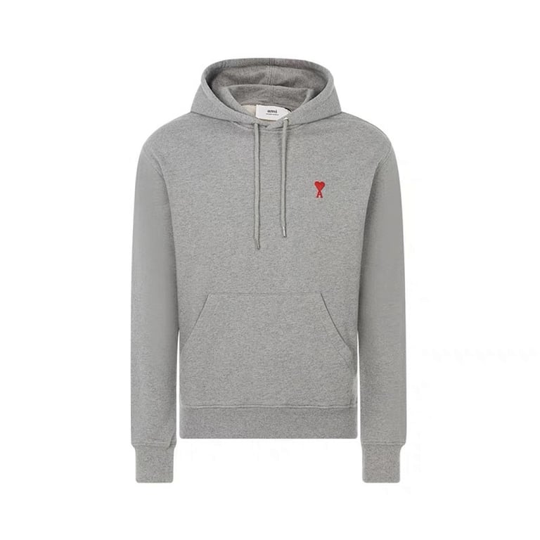 Ami Paris Small Heart Logo Hoodie - 61