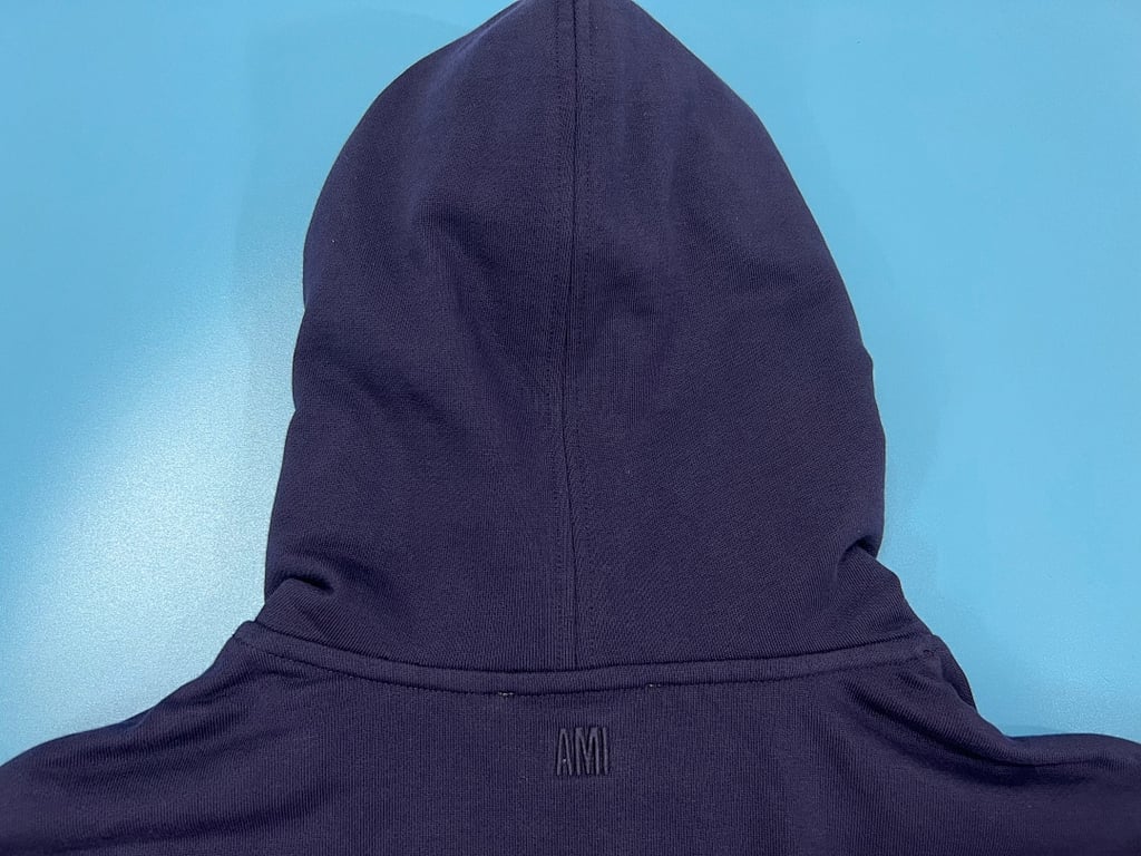 Ami Paris Small Heart Logo Hoodie - 73