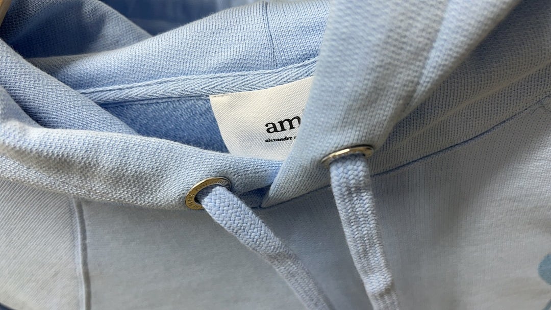 Ami Paris Ami de Coeur Hoodie Light Blue - 20