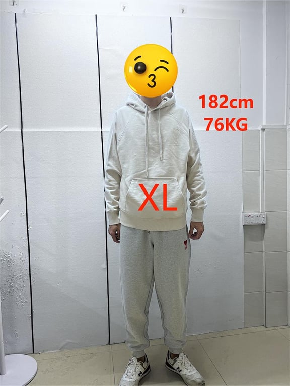 Ami Paris Ami de Coeur Hoodie Light Blue - 24