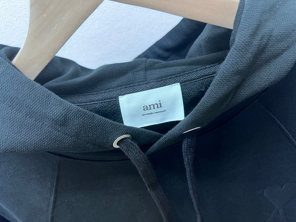 Ami Paris Ami de Coeur Hoodie Light Blue - 28
