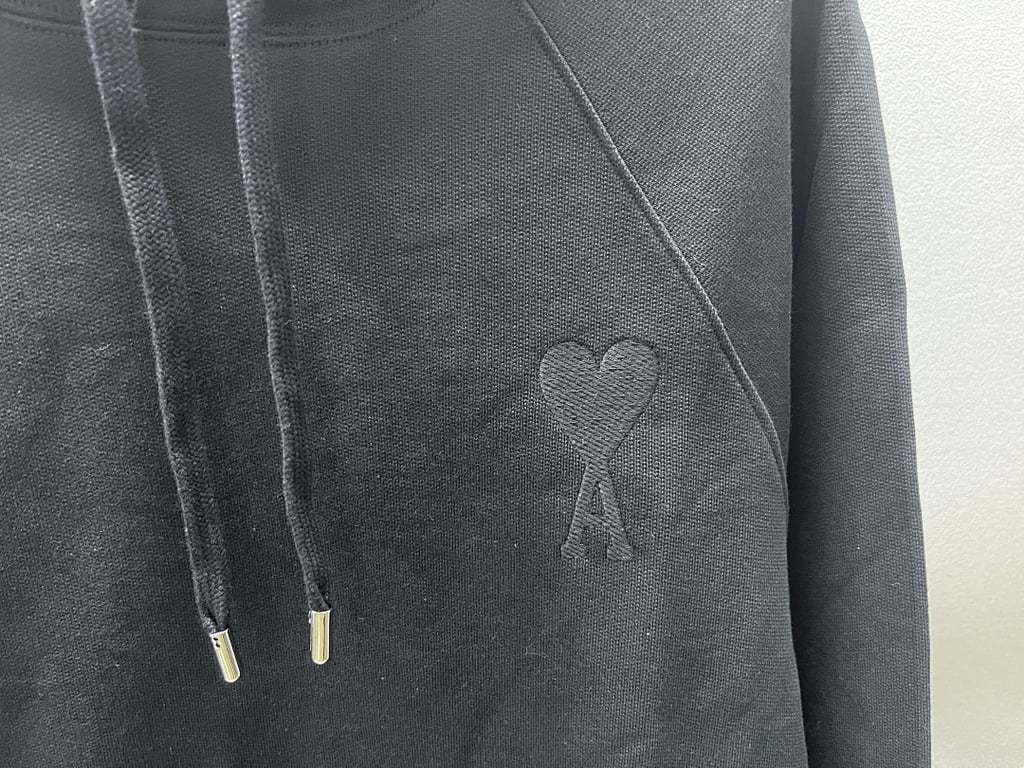 Ami Paris Ami de Coeur Hoodie Light Blue - 35