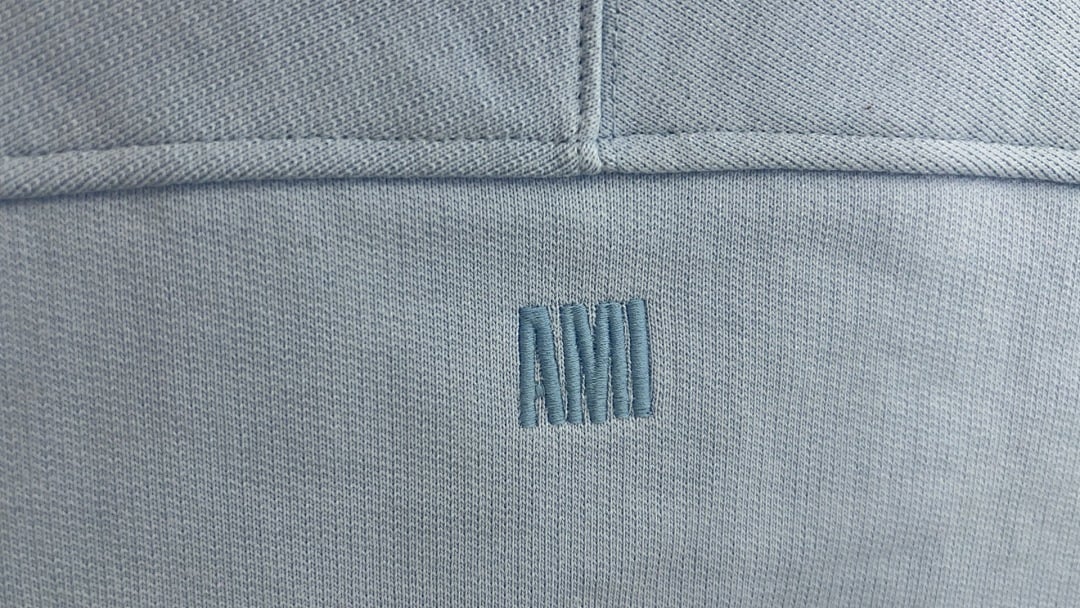 Ami Paris Ami de Coeur Hoodie Light Blue - 49