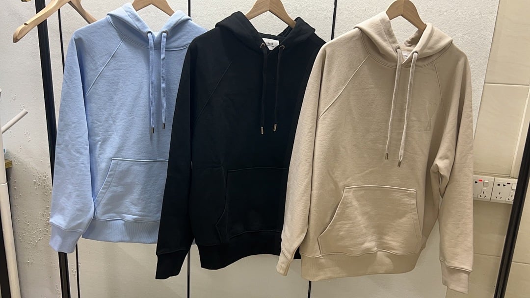 Ami Paris Ami de Coeur Hoodie Light Blue - 50