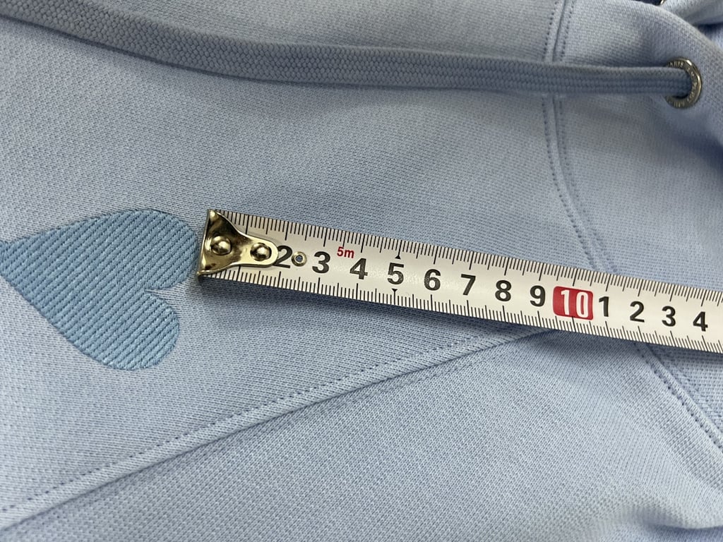 Ami Paris Ami de Coeur Hoodie Light Blue - 53