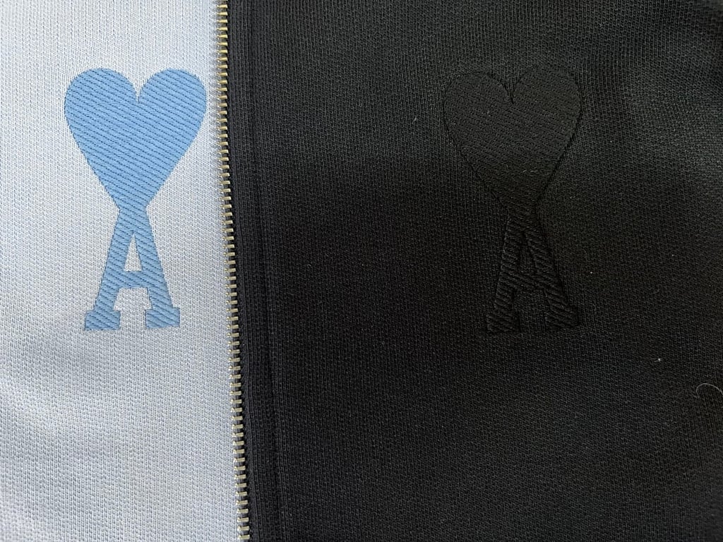 Ami Paris Ami de Coeur Macaron Zip Hoodie - 15