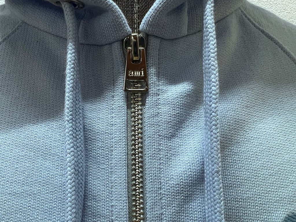 Ami Paris Ami de Coeur Macaron Zip Hoodie - 21