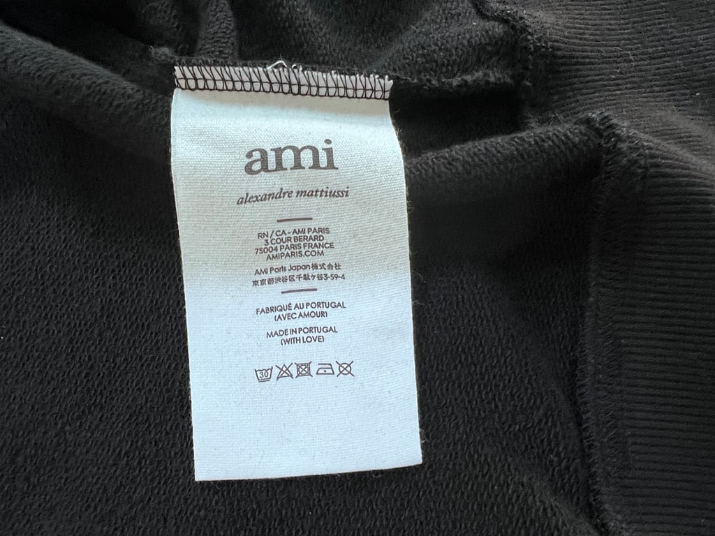 Ami Paris Ami de Coeur Macaron Zip Hoodie - 34