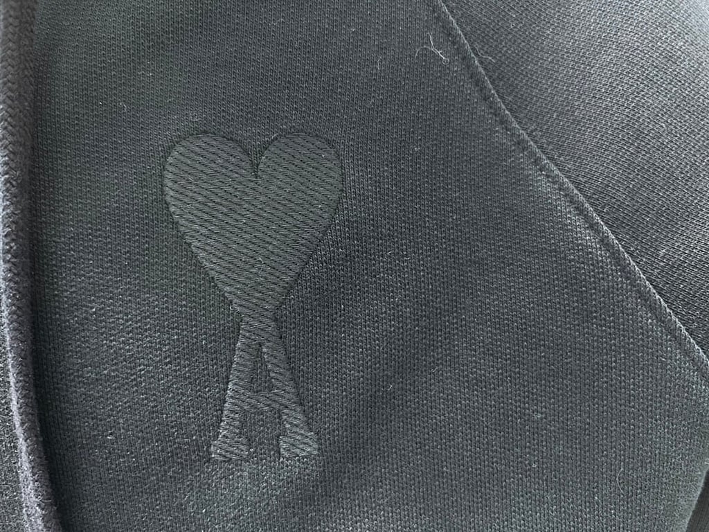 Ami Paris Ami de Coeur Macaron Zip Hoodie - 38