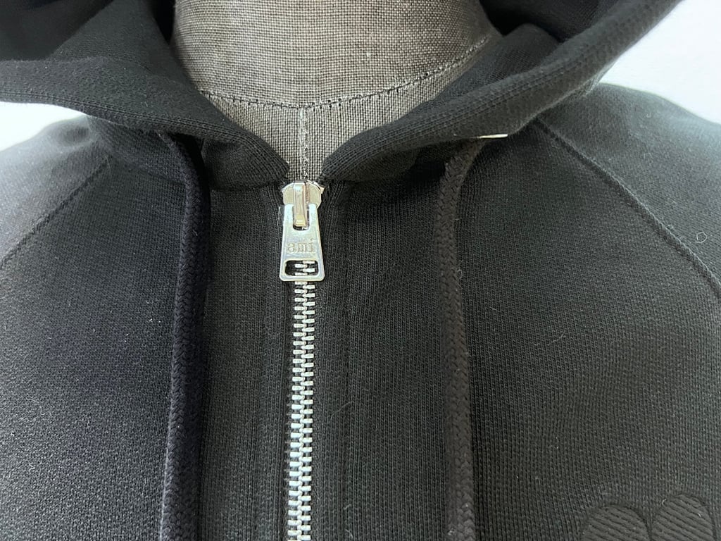 Ami Paris Ami de Coeur Macaron Zip Hoodie - 40