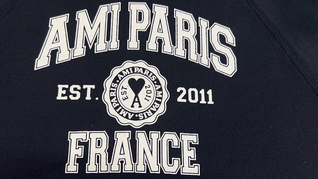 Ami Paris France Graphic Hoodie - 21