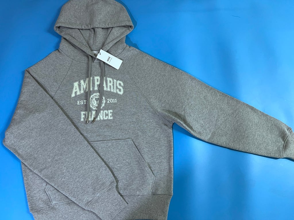 Ami Paris France Graphic Hoodie - 33