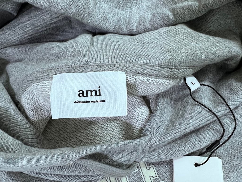 Ami Paris France Graphic Hoodie - 42