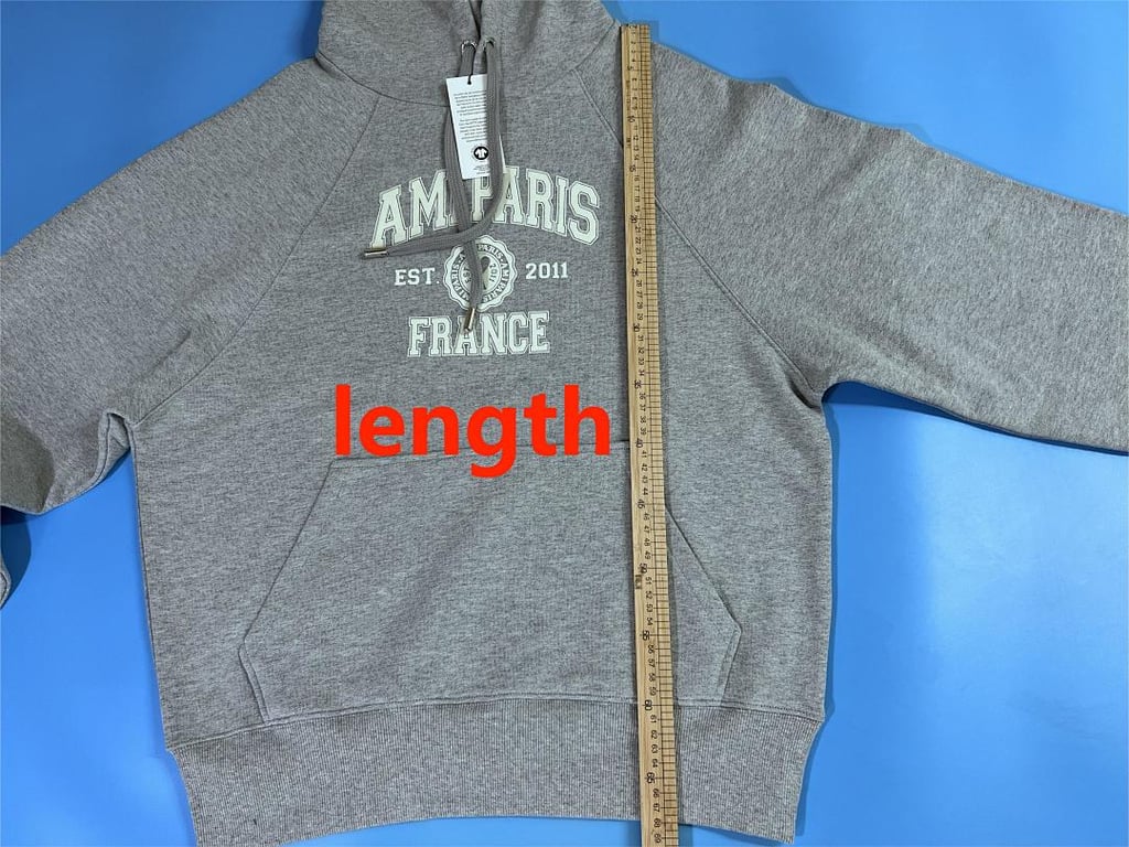 Ami Paris France Graphic Hoodie - 43