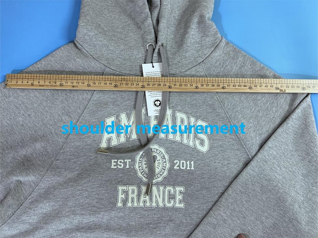 Ami Paris France Graphic Hoodie - 44