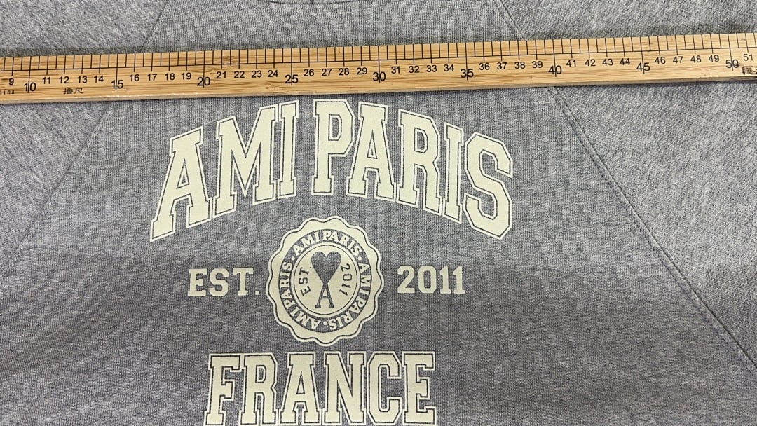 Ami Paris France Graphic Hoodie - 45