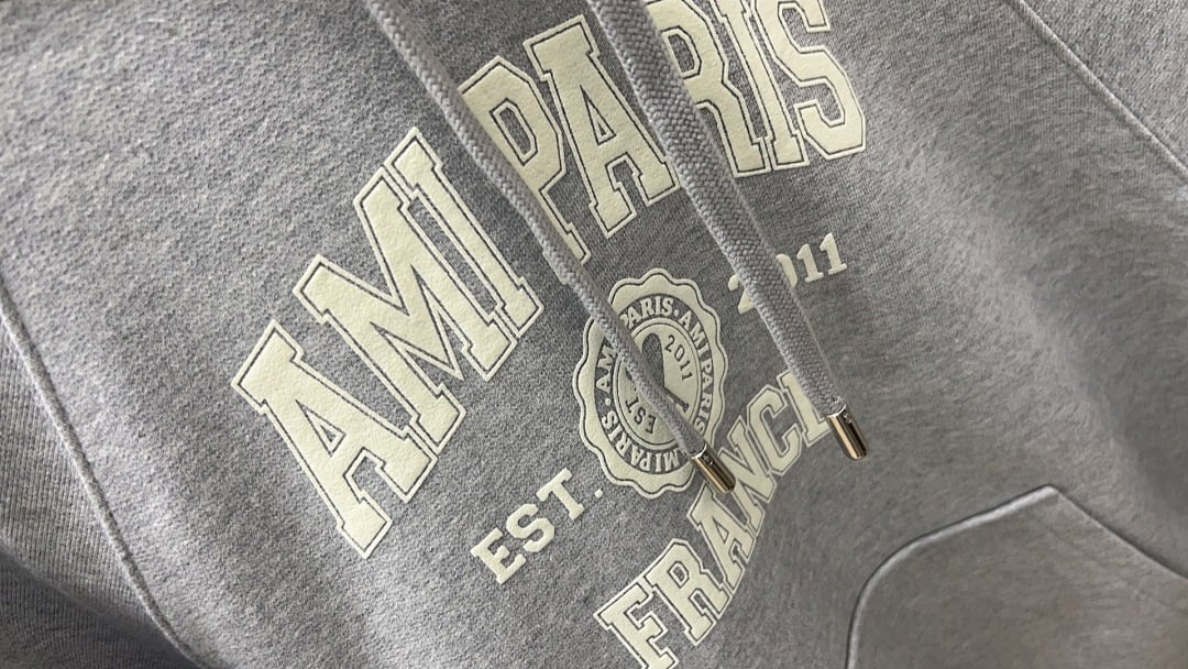 Ami Paris France Graphic Hoodie - 52