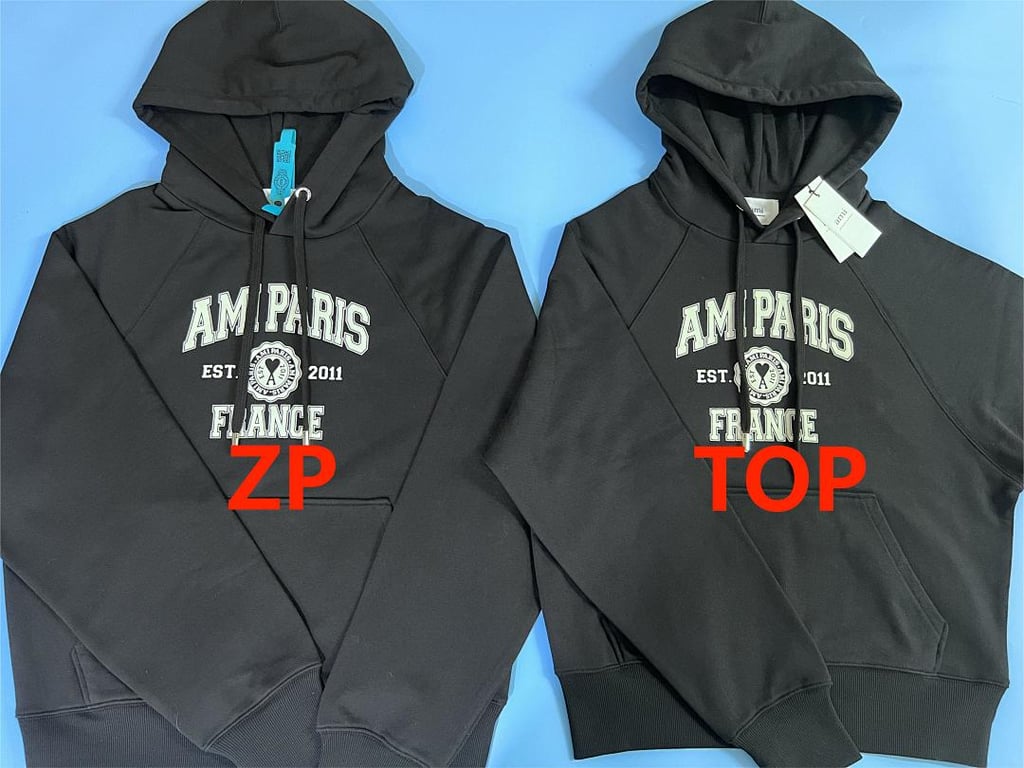 Ami Paris France Graphic Hoodie - 6