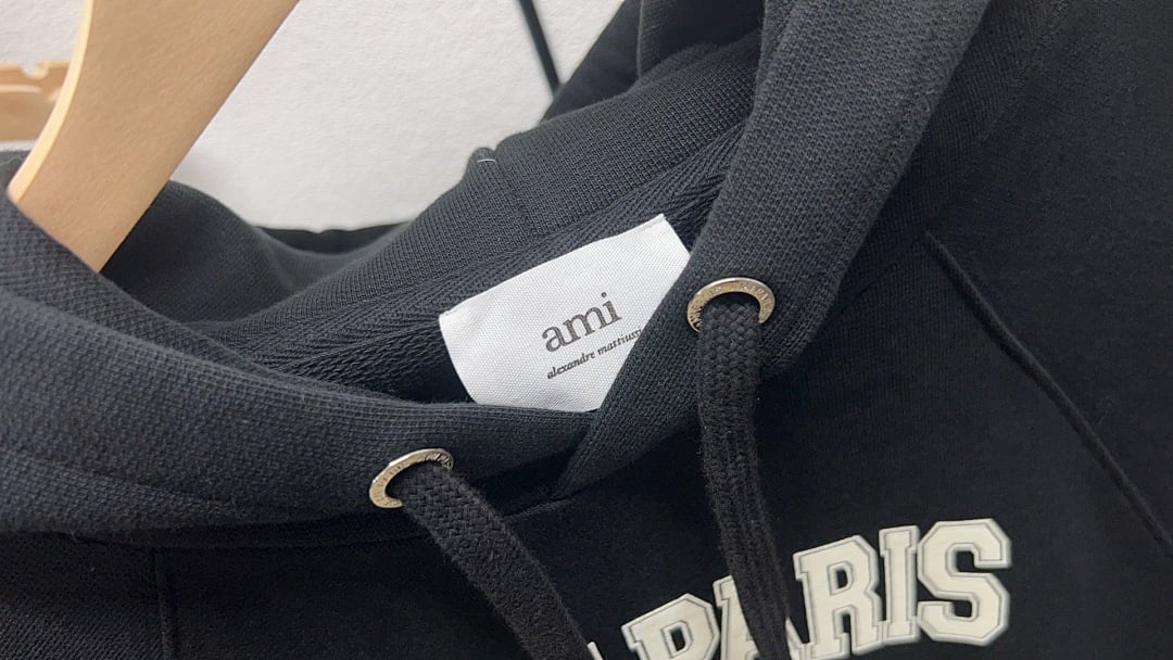 Ami Paris France Graphic Hoodie - 9