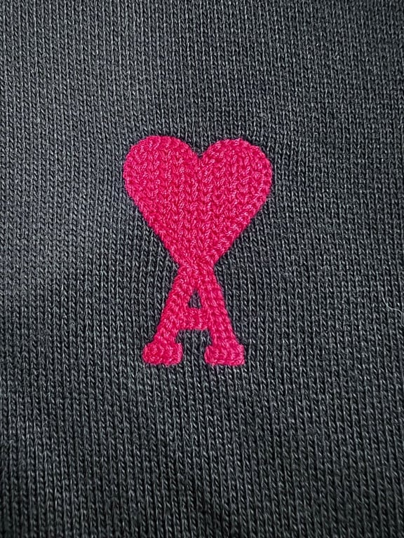 Ami Paris Ami de Coeur Raglan Hoodie - 11