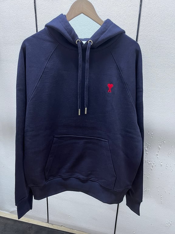 Ami Paris Ami de Coeur Raglan Hoodie - 13