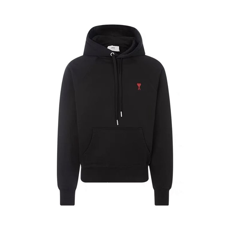 Ami Paris Ami de Coeur Raglan Hoodie - 2