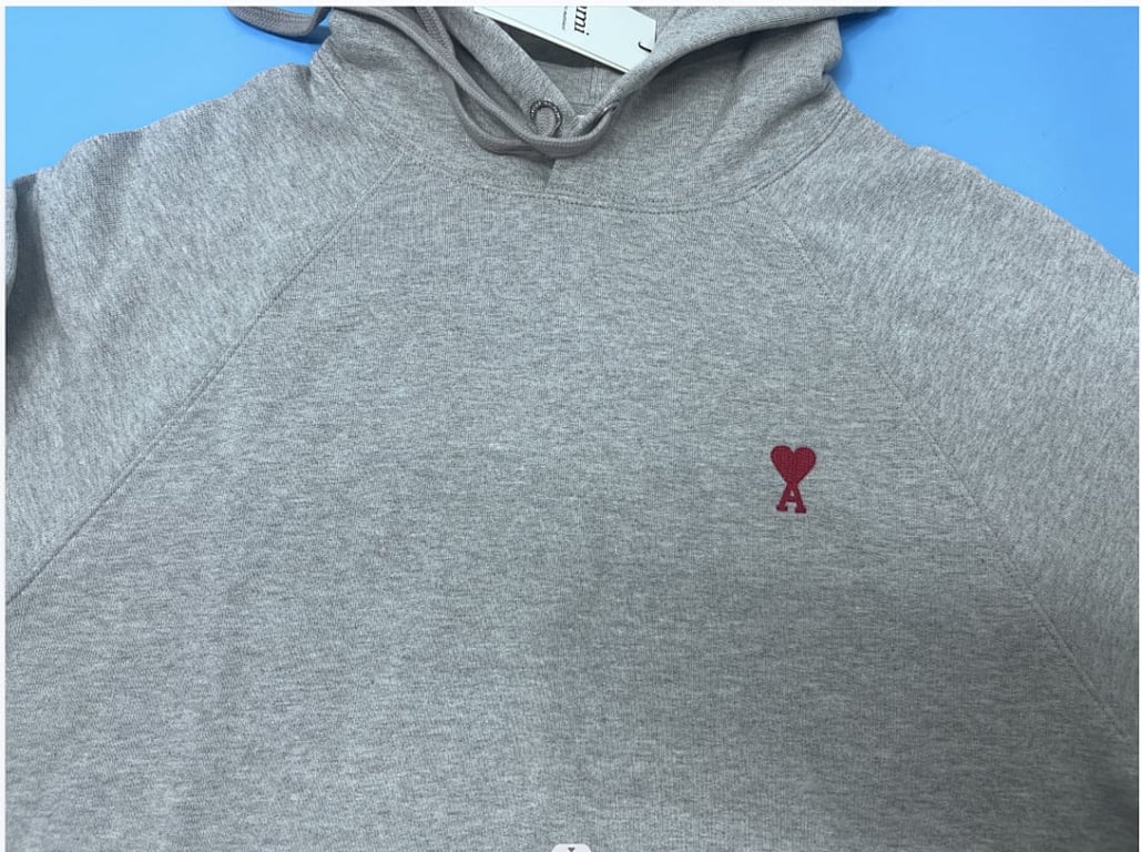 Ami Paris Ami de Coeur Raglan Hoodie - 34