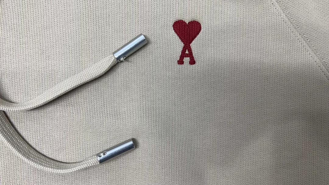 Ami Paris Ami de Coeur Raglan Hoodie - 60