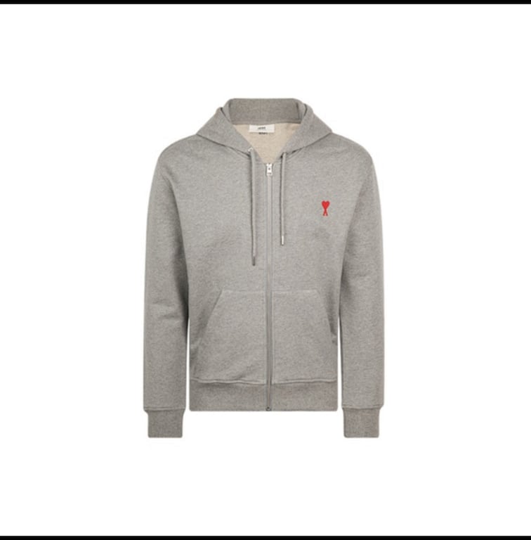 Ami Paris Ami de Coeur Zip Hoodie - 31