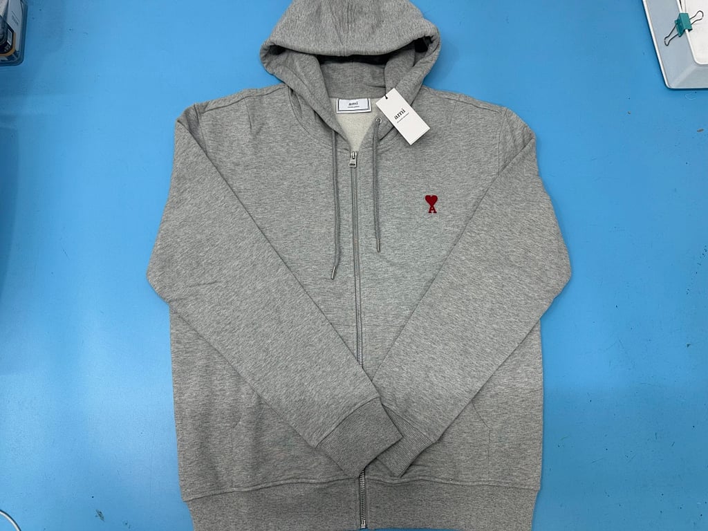 Ami Paris Ami de Coeur Zip Hoodie - 33