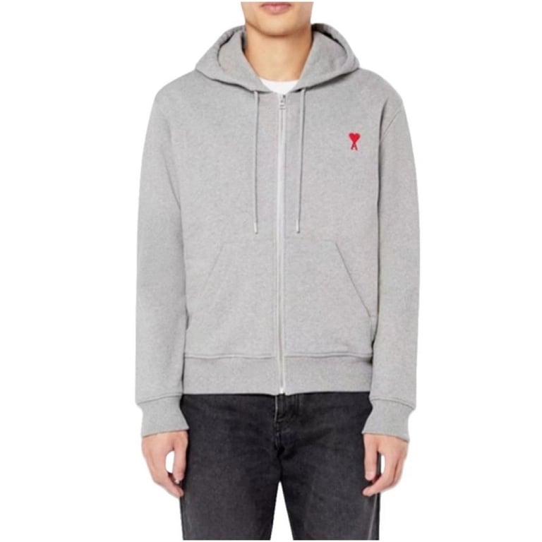 Ami Paris Ami de Coeur Zip Hoodie - 37