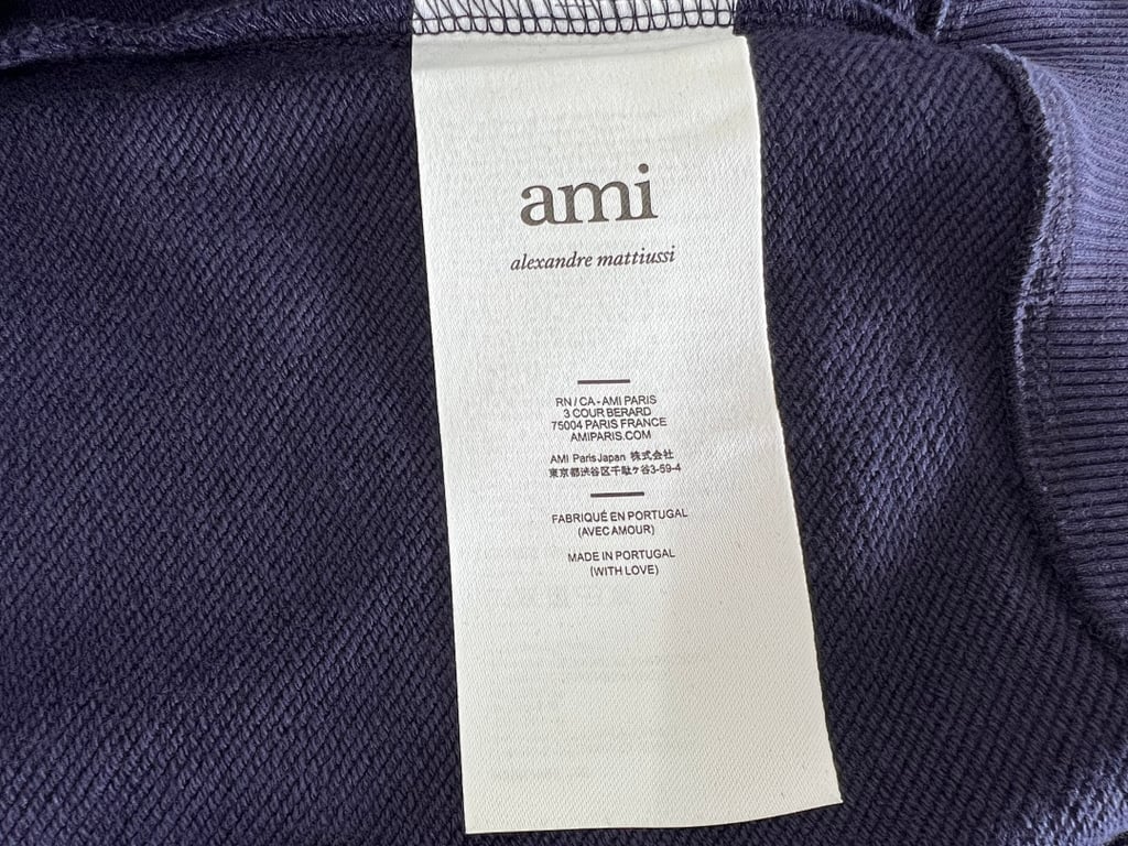 Ami Paris Ami de Coeur Zip Hoodie - 44