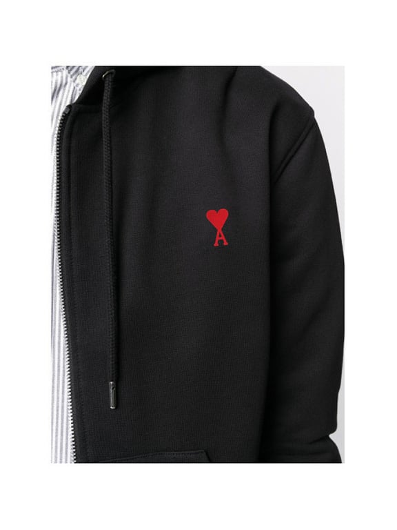 Ami Paris Ami de Coeur Zip Hoodie - 83