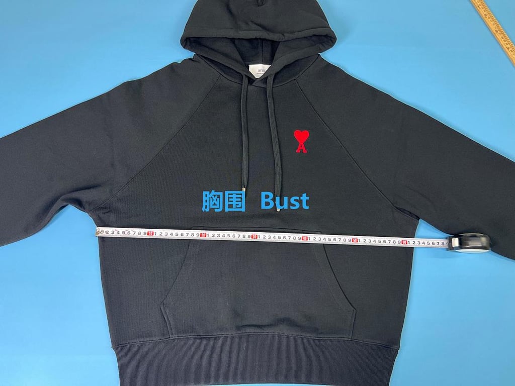 Ami Paris Ami de Coeur Hoodie Black - 14